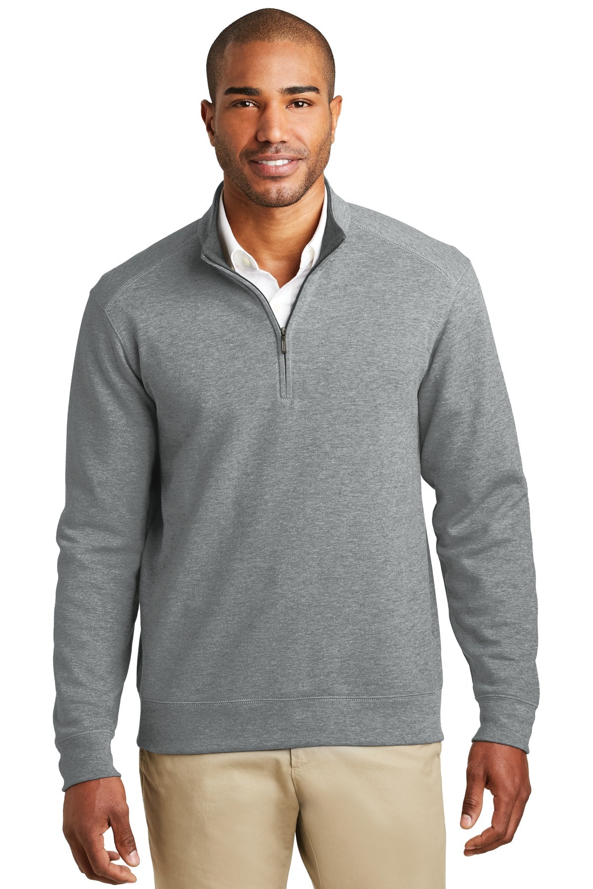 K807 Medium Heather Grey/ Charcoal Heather XS