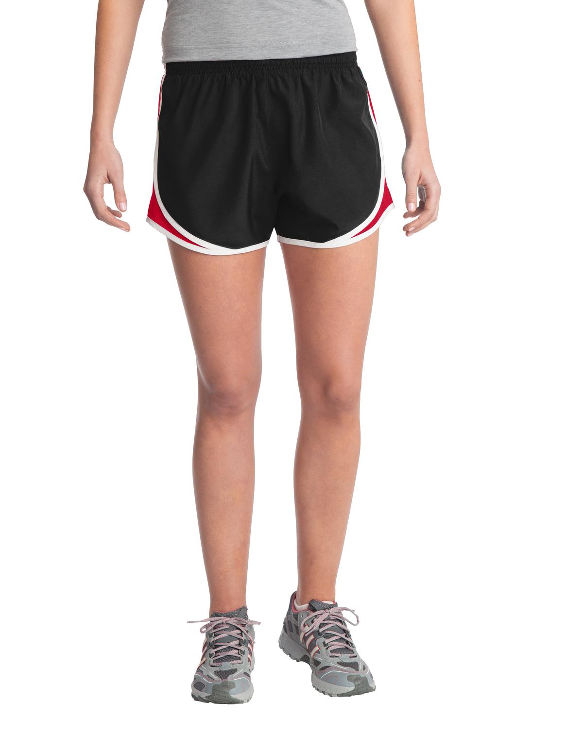 LST304 Black/ True Red/ White XS