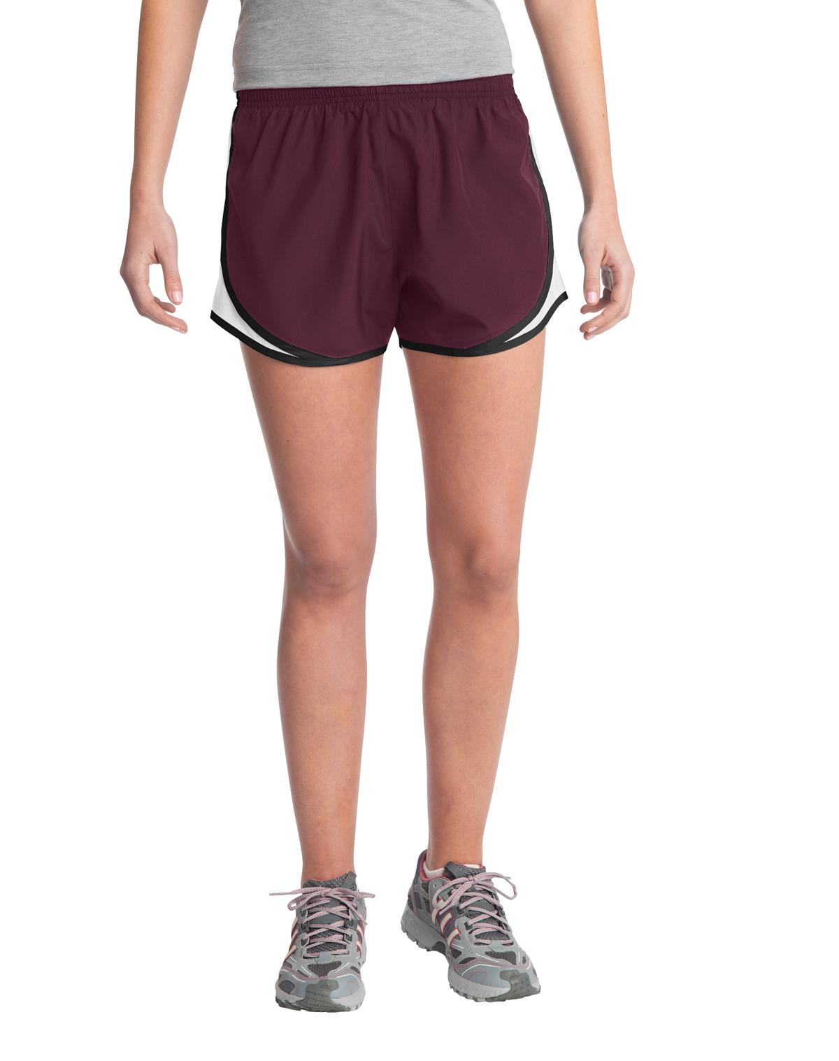 LST304 Maroon/ White/ Black XS