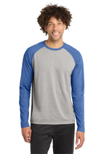 ST400LS True Royal Heather/ Light Grey Heather XS