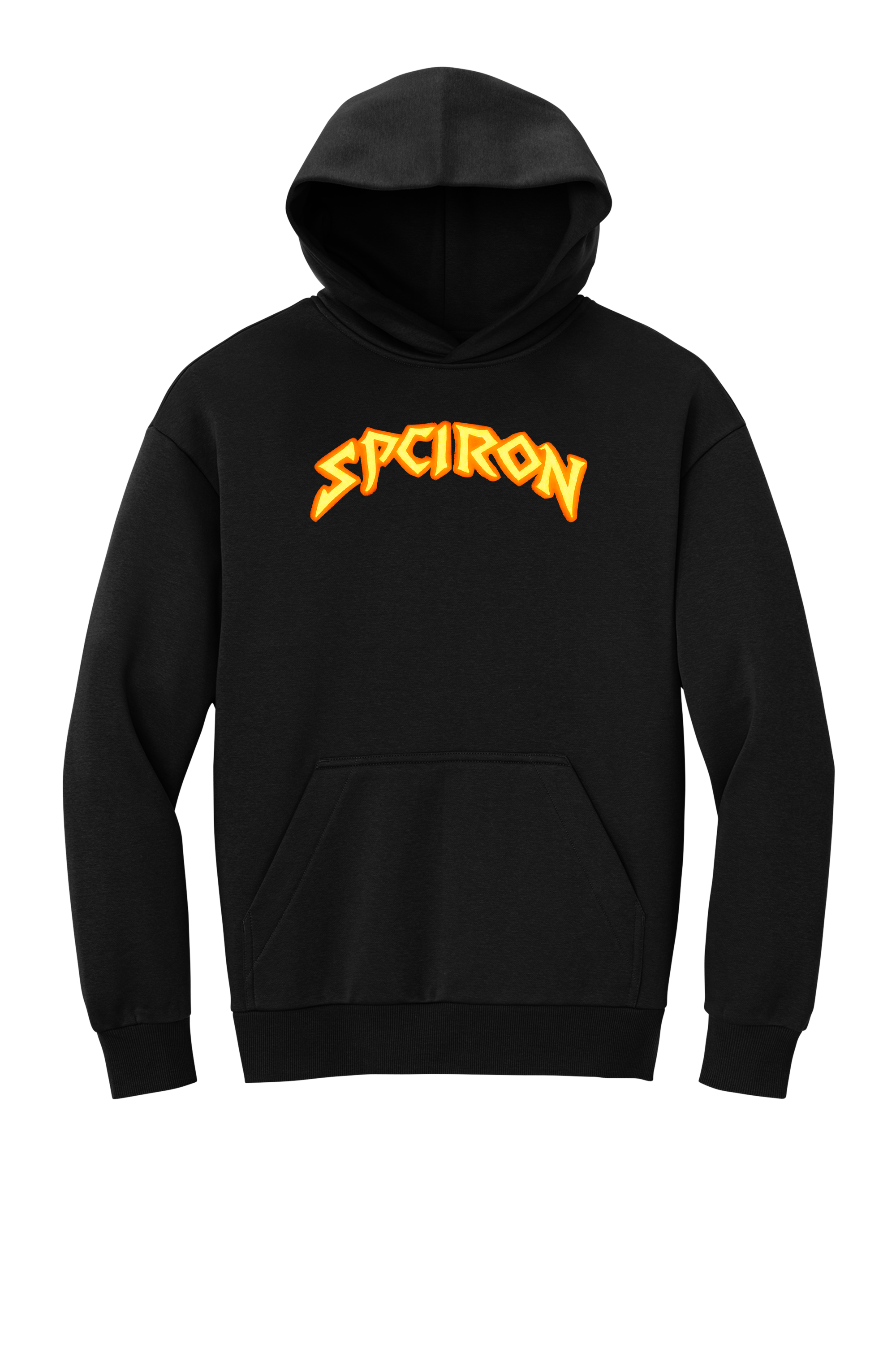 SPCIron Black Hoodie